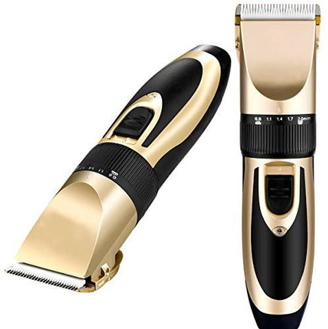 Image of BigTron Professional Rechargeable Electrical Pet Grooming Clipper Kit for Dog and Cat Hair with Trimmer and Shaver